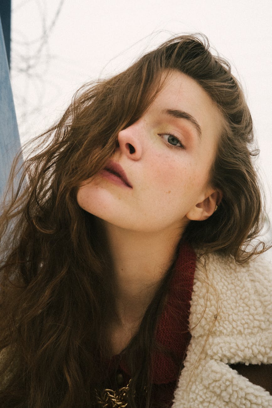 portrait of woman wearing jacket
